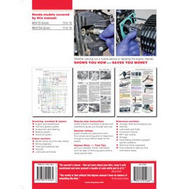 Honda MSX125 (Grom) (13 - 18) Haynes Repair Manual (Paperback)