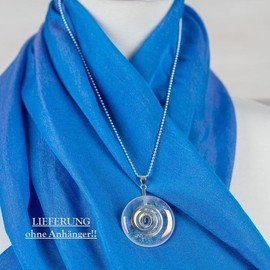 CC-Style - Ball Chain in 925 Sterling Silver - Necklace without Pendant - for Women, Men & Children, Sterling Silver