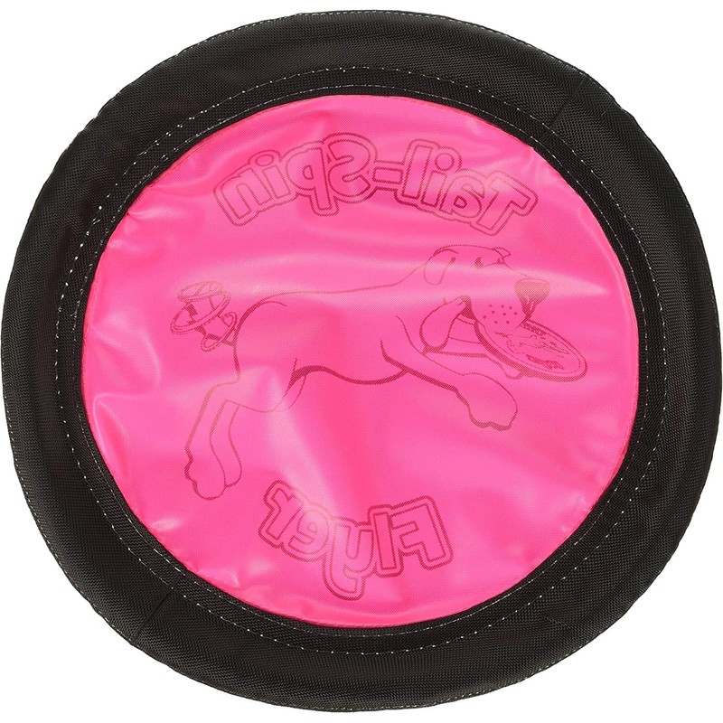 Booda Tail-Spin Flyer 10" Diameter Floppy Dog Frisbee (Pack of