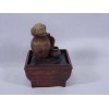 INNOVAGE HOME COLLECTION TRANQUILITY POTTERY FOUNTAIN BATTERY OPERATED