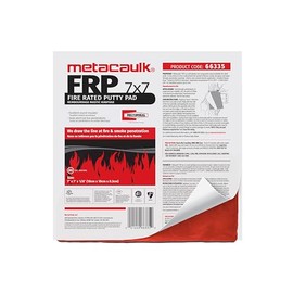 RectorSeal Metacaulk Firestop Putty Pad 66335, Easy Installation, Firestop, 7"X7"