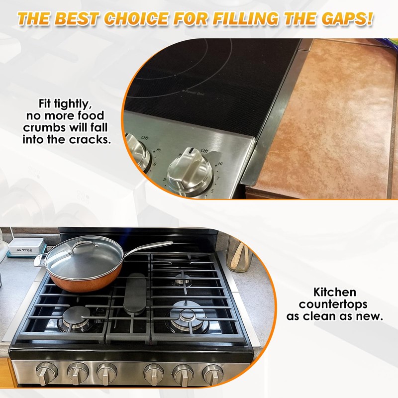 Stove Gap Covers Stainless Steel, Stove Gap Filler Between Stove