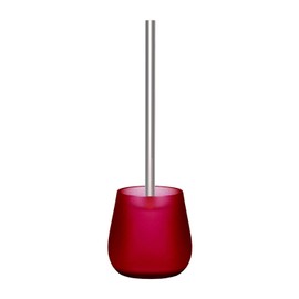 Kleine Wolke Colorful Round Bathroom Bowl Toilet Brush Holder 13.78" t X 4.13" w (Red …)