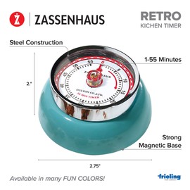 Zassenhaus 071825 Metal Kitchen Timer