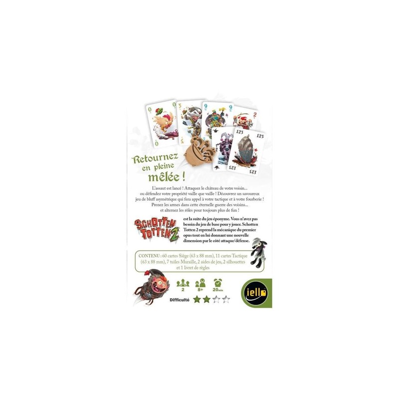 IELLO Schotten Totten 2 Board Game