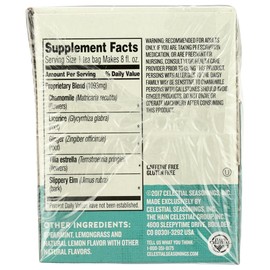 Celestial Seasonings Throat Tamer Herb Tea, 20 Tea Bags per Box (Pack of 3 Boxes)