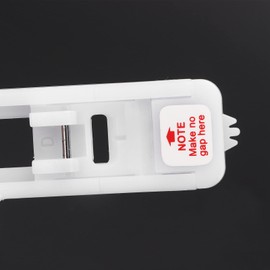 One‑Step Buttonhole Presser Foot, Button Hole Snap On Sewing Presser Foot Replacement for Singer Electronic Sewing Machine Embroidery Machine Designs & Accessories