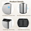 NIMBLOOM 2 PCS Kitchen Utensil Holder Set, Stainless Steel Countertop