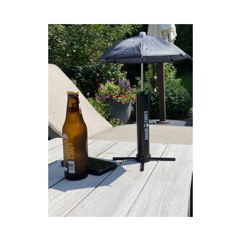 Shade Tubes Original Drink Umbrella- 10 Inch Span Phone Umbrella-