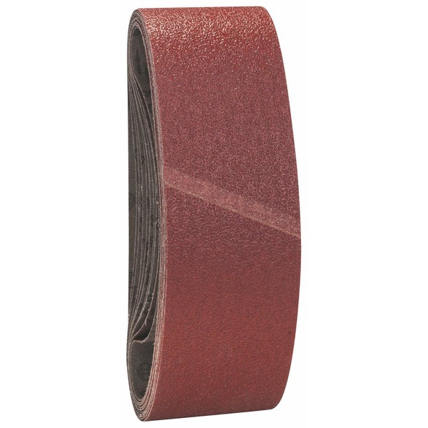 Bosch Professional 10 pcs. Sanding Belt Set X440 Best for Wood and Paint (75 x 533 mm, Grit 40, Accessories for Belt Sanders)