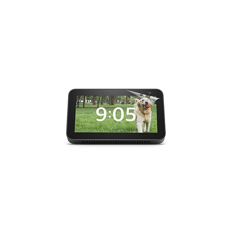 【Echo Show 5 第2世代用】保護フィルム 高精細 反射抑止 気泡レス加工 2枚入り
