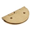 10pcs Mini Antique Hinges Round Exquisite Retro Design Corrosion Resistance