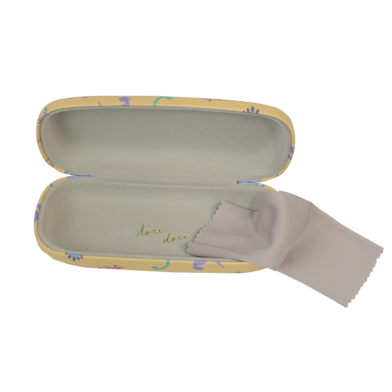 Friends Hill Dino Park YW-100-134 Glasses Case, Yellow