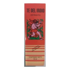 Extracto Te Del Indio 30 Ml Centro Botánico Azteca Suplemento Alimenticio