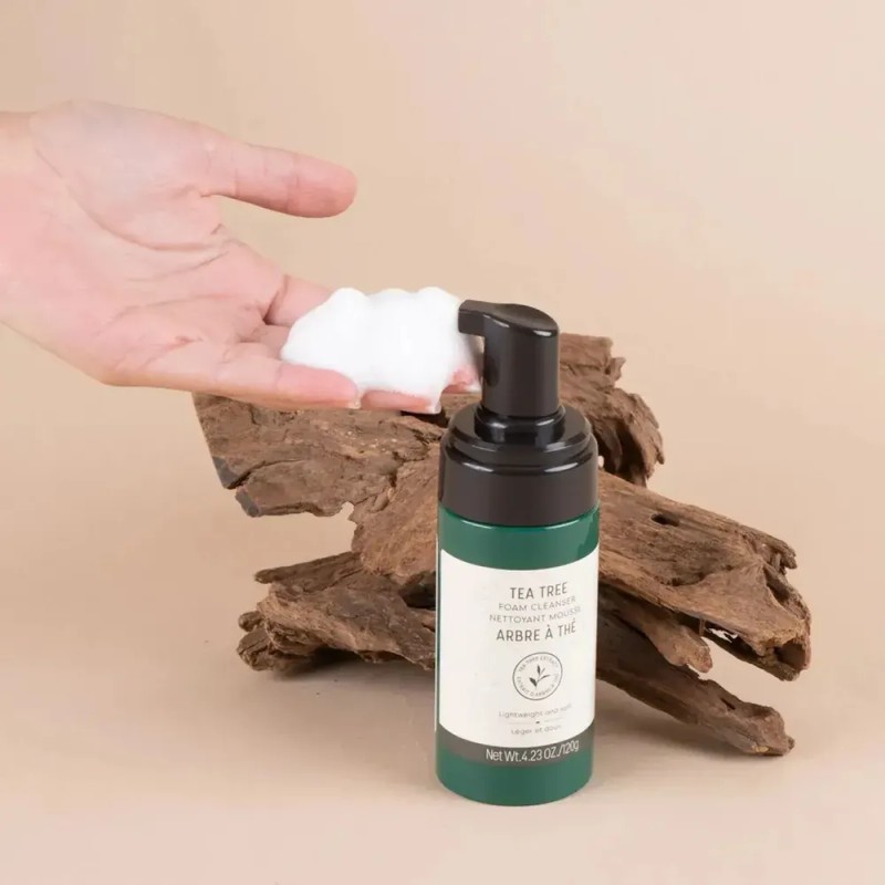 Limpiador Facial Tea Tree Piel Grasa Espuma Árbol De Te