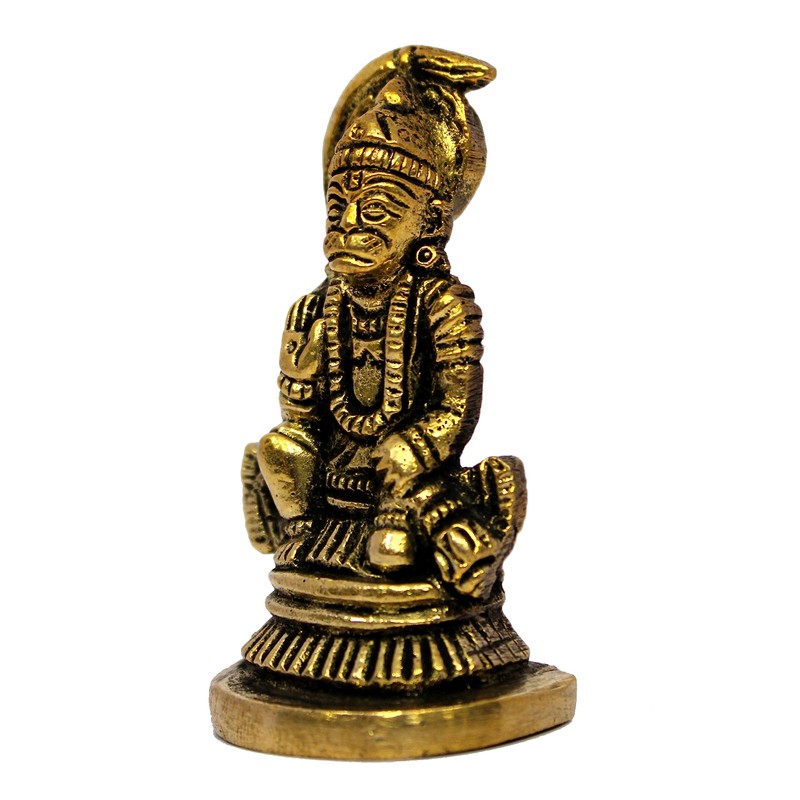ESPLANADE Brass Hanuman Anjaneya Pavan Putra Bajrangbali Idol Murti Moorti