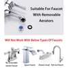 All Brass Faucet Diverter Valve with Aerator, Sink to Garden