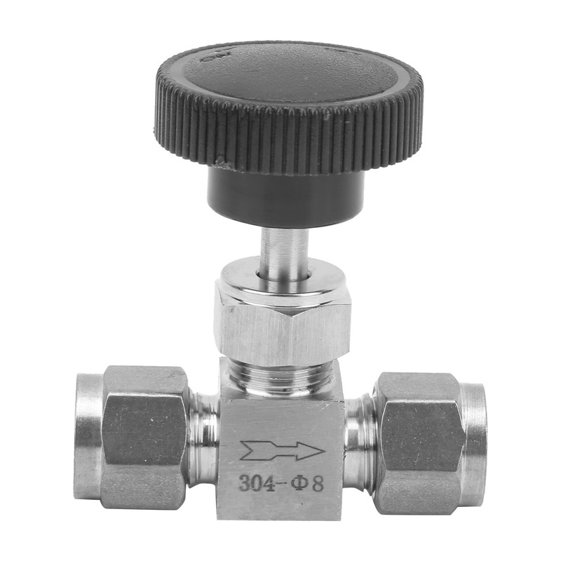 304 Stainless Steel Valve 2‑Way High Pressure Needle Flow Control