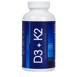 NNLS Essentials®| D3 400 UI + K2 para mejor absorción |120 cápsulas vegetales