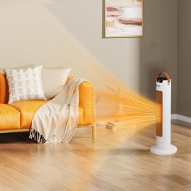 Zokop Smart Portable 24" Home Room Electric Tower Space Heater Air 1500W w/ APP Remote