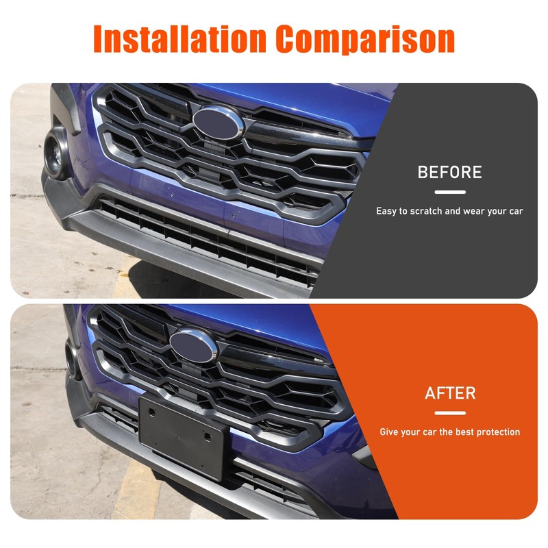 Daeiclru Front License Plate Frame Bracket Compatible with Subaru Crosstrek