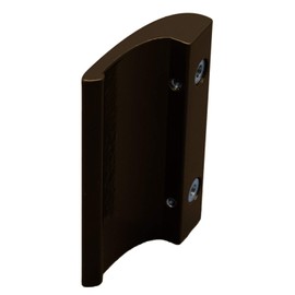 Deluxe Aluminium Balcony Door Handle, Pull Handle For Balcony And Patio Door, Balcony Door Handle in White RAL 9016, Outdoor Patio Door Handle, Door Handle with Concealed Screw Connection