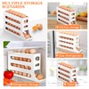Egg Holder for 30 Eggs, 4 Tier Egg Container, Egg