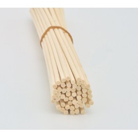 Ougual 100 Pieces Natural Rattan Reed Diffuser Replacement Sticks (12" x 3mm)