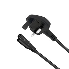 Power Plug Cord Replacement for HP Deskjet 2700 3755 2710e 3630 3760 2620 2630 2720e Envy 6020e 4520 5020 4500 5530 5640 5010 5540 4527 Printer 2 pin Figure 8 Power Lead Cable