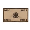Generic TacticalStitches Flak Jacket/Plate Carrier Identification Patch/Tag (V2) Army Version