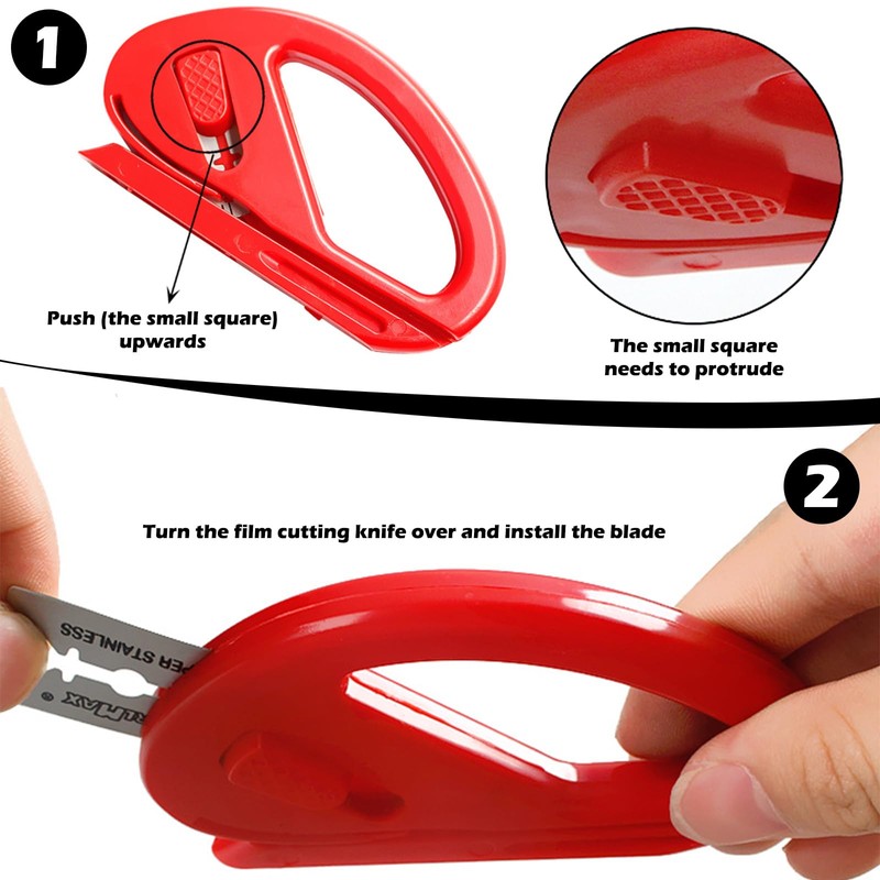 ELLECILA Wallpaper Smoothing Tool Kits, Wallpaper Kit, Multi-Function Smoothing Tool