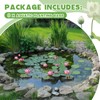 Beeveer 8 Pcs Pond Plant Baskets, Square Reusable Aquatic Planting
