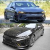 Front Bumper Lip Splitter Compatible with 2026 2025 2024 2023