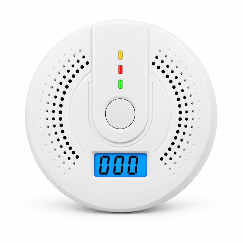 Standalone Carbon Monoxide Detector with LCD Display – CO Gas