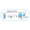 I Planning Crayon Shin-chan Cooling Antibacterial Fan, Chocobi W 7.9