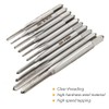 Saipor 10pcs Micro Taps Bit Small Hand Screw Thread Taps