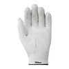 WILSON Staff Conform Men's Golf Glove, Right Hand, White/Black, Small