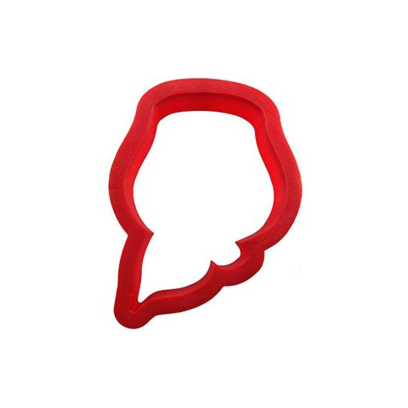 Red Rose Cookie Cutter 3.5 Inch - Hand Made in