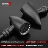 TSUNG 2PCS Motorcycle Rear Turn Signals LED Bullet SMD Blinkers