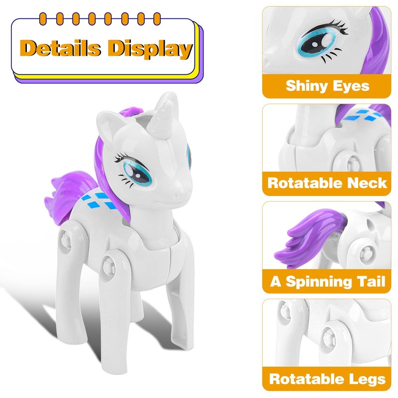 KATELUO Easter Eggs Toys, Plastic Eggs Easter, 4 Pieces Filled