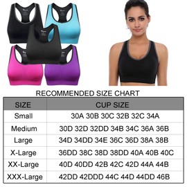 BAOMOSI Sujetador deportivo sin costuras con espalda cruzada para mujer, soporte de alto impacto, yoga, gimnasio, entrenamiento, fitness, Azul (Sky Blue), XL