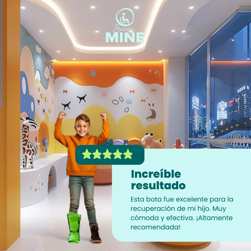 SuperConfort Bota Walker Infantil Pediátrica Sustituto De Yeso