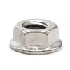 Hex Flange Nut A2 Stainless Steel - 6M x 1.0