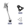 sourcing map 6 Inch Kickdown Door Stopper, One Touch Pedal