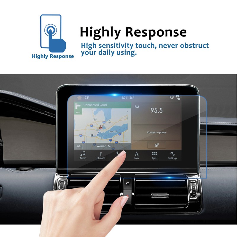 LFOTPP 2021 Navigator Car Navigation Screen Protector for 2018 2019