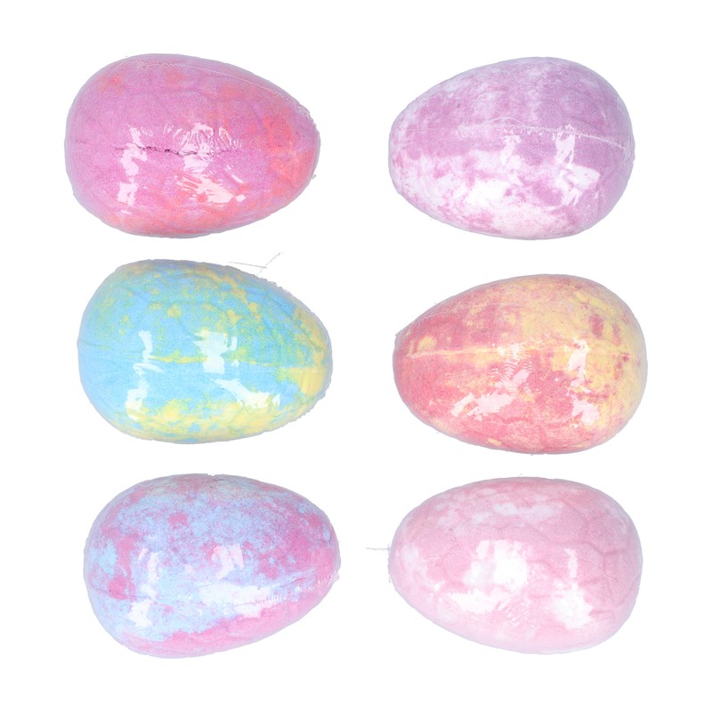 Dinosaur Egg Shaped Essential Oil Bath Salt Ball Plant Extract