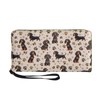 Coldinair Dachshund Womens Cute Wallet Leather RFID Blocking Credit Card