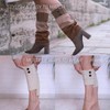 PHOGARY 4 Pairs Winter Warm Boot Cuffs for Women, Crochet