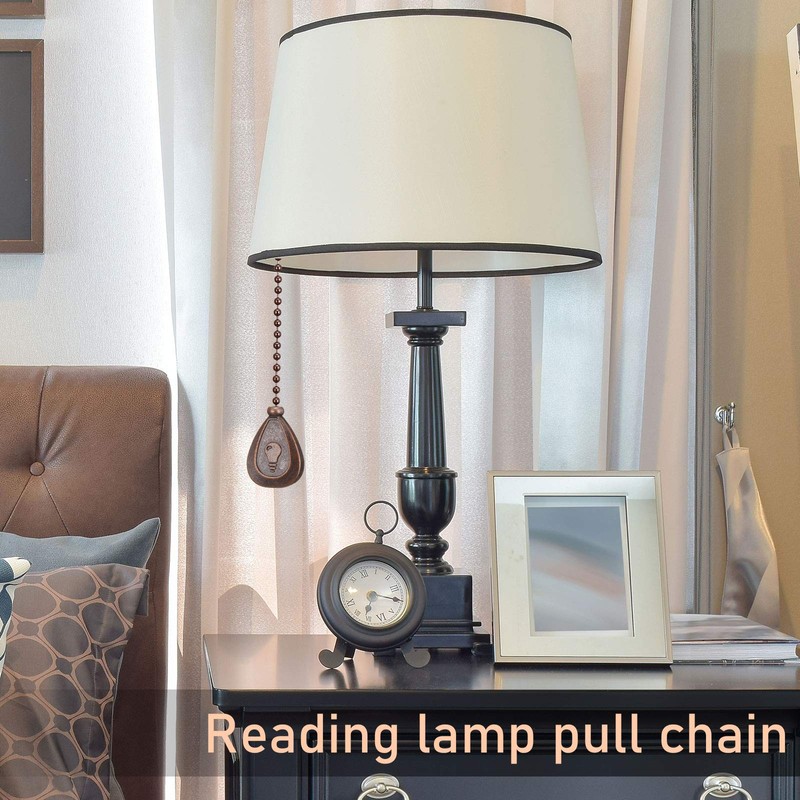 4 Pieces Ceiling Fan Pull Chain Extender Ornament 12 Inch