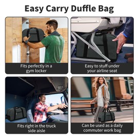 Mini Travel Bag, Sports Bag, 18L Small Duffel Bag, XS, School Sports Bag, Weekender, Fitness Bag, 35 x 20 x 25 cm, gray, Mini sports bag